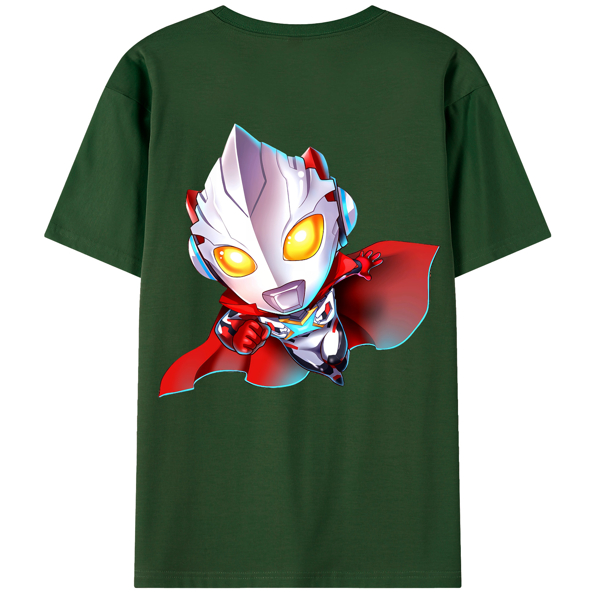 （画像用） ウルトラマン Ultraman 綿100％半袖Tシャツ（背面プリント）